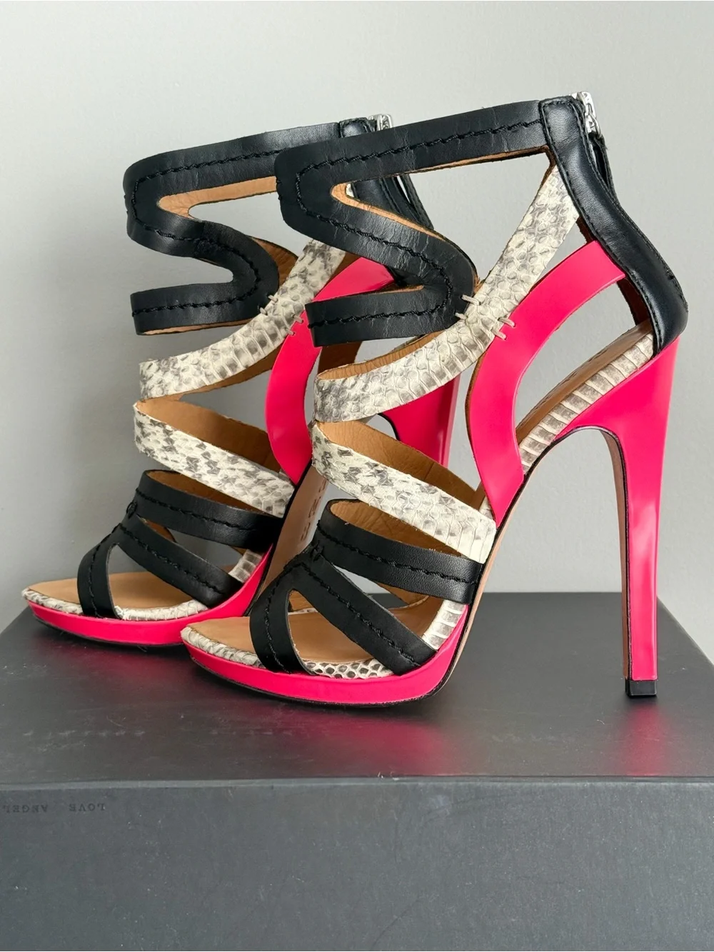 L.A.M.B. High Heel Sandals